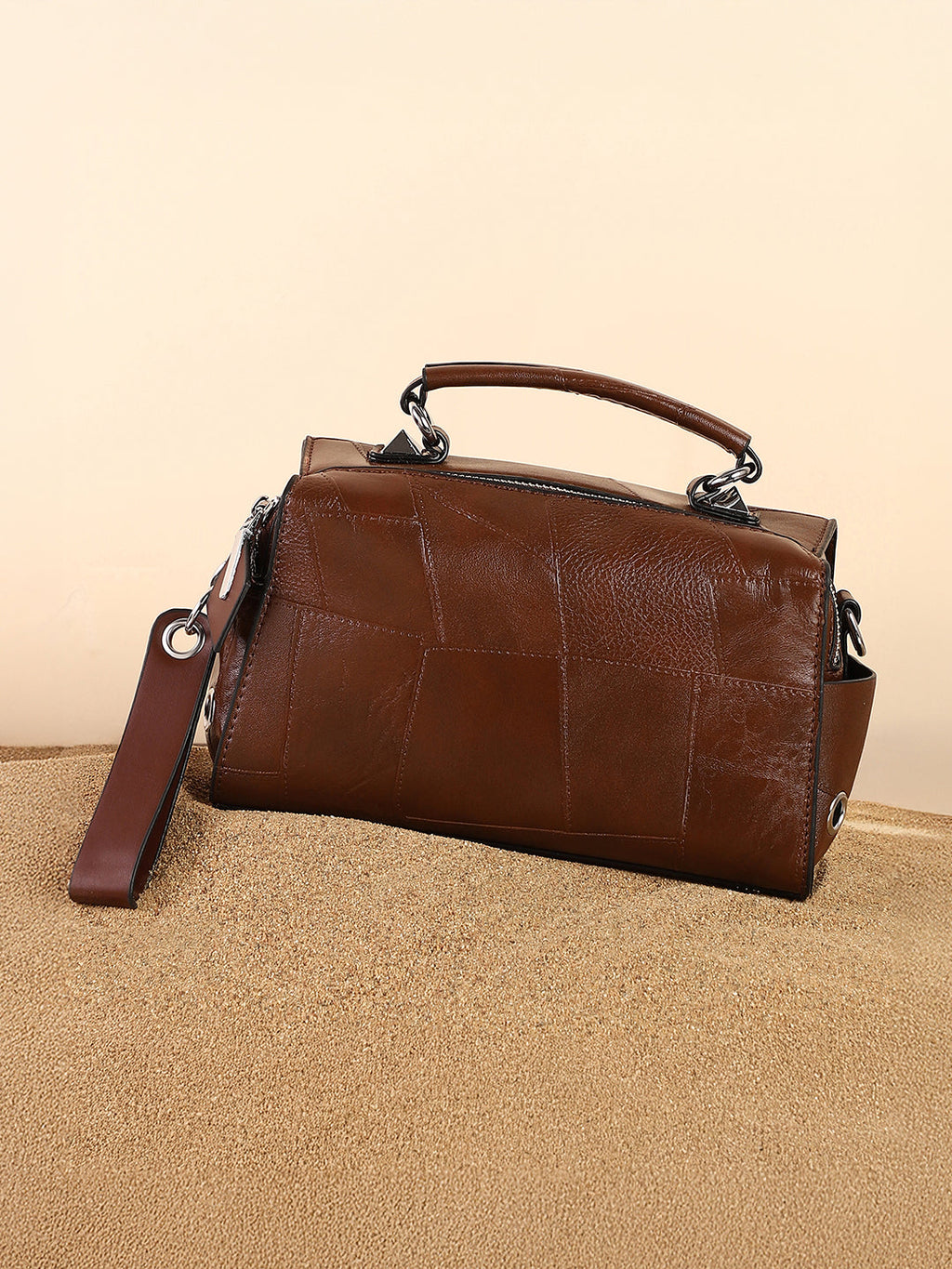 The Clairemont Hand Bag - Chocolate Brown