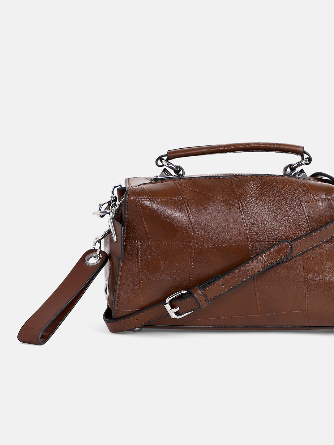 The Clairemont Hand Bag - Chocolate Brown
