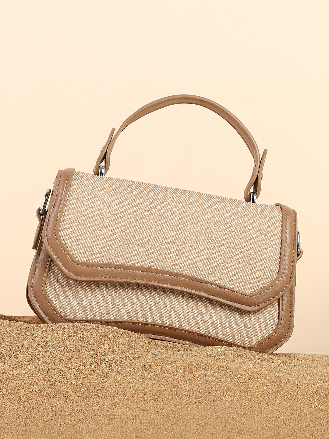 The Avenue Hand Bag - Peanut Brown