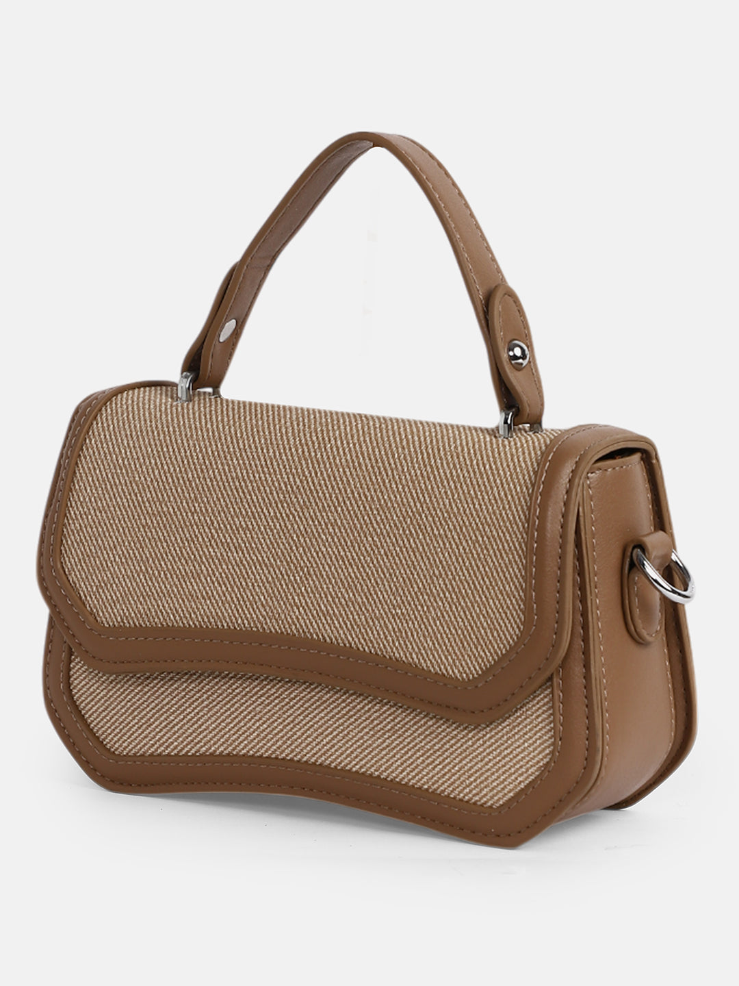 The Avenue Hand Bag - Peanut Brown