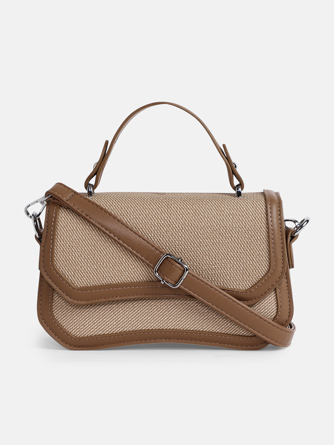 The Avenue Hand Bag - Peanut Brown