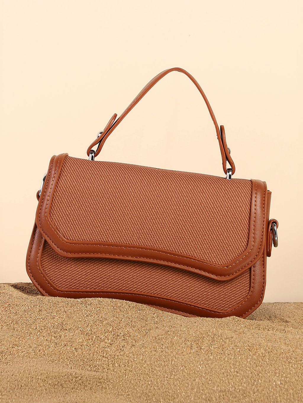 The Avenue Hand Bag - Terracotta Brown