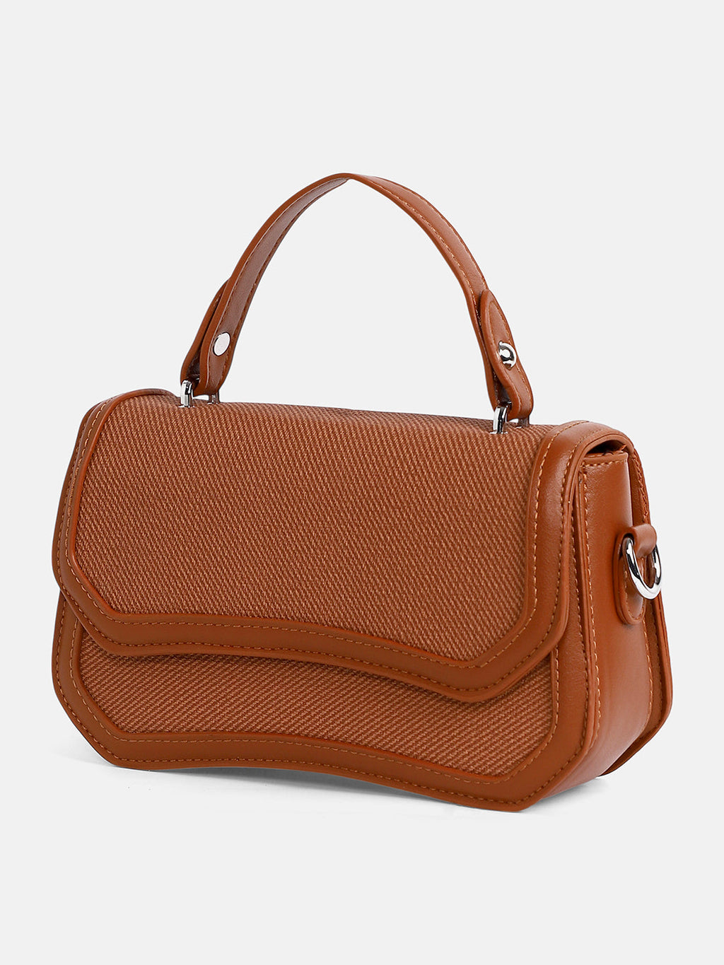 The Avenue Hand Bag - Terracotta Brown