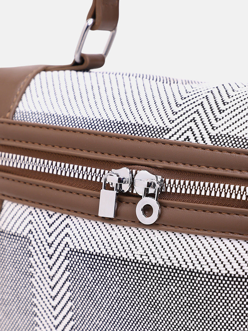 The Epistola Hand Bag - Chocolate Brown & Midnight Black