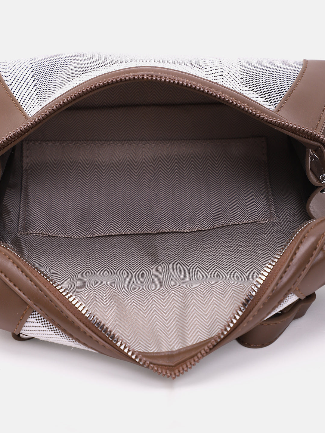 The Epistola Hand Bag - Chocolate Brown & Midnight Black