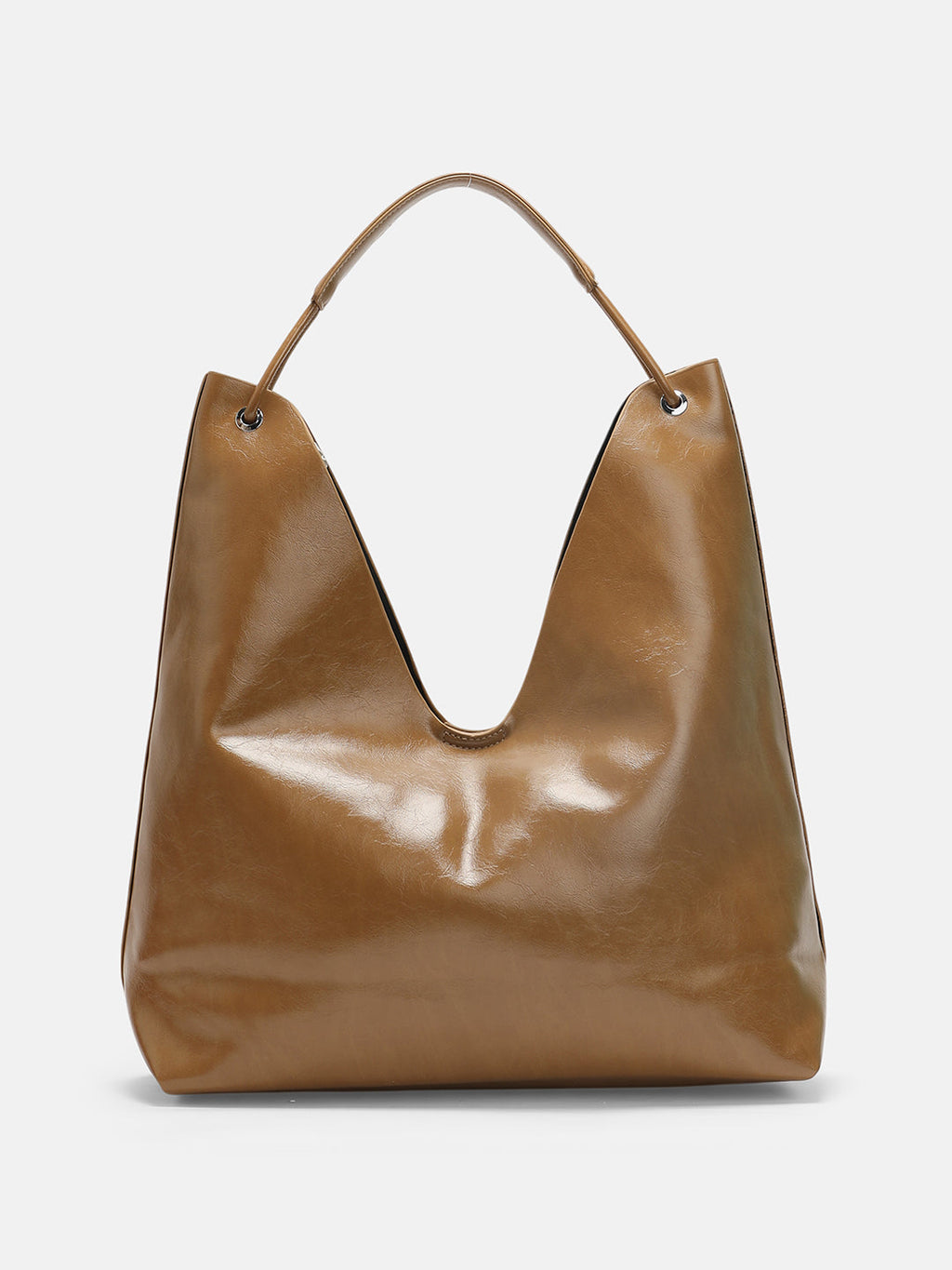 The Large Dayscape Hobo Bag With Pouch - Khaki Beige