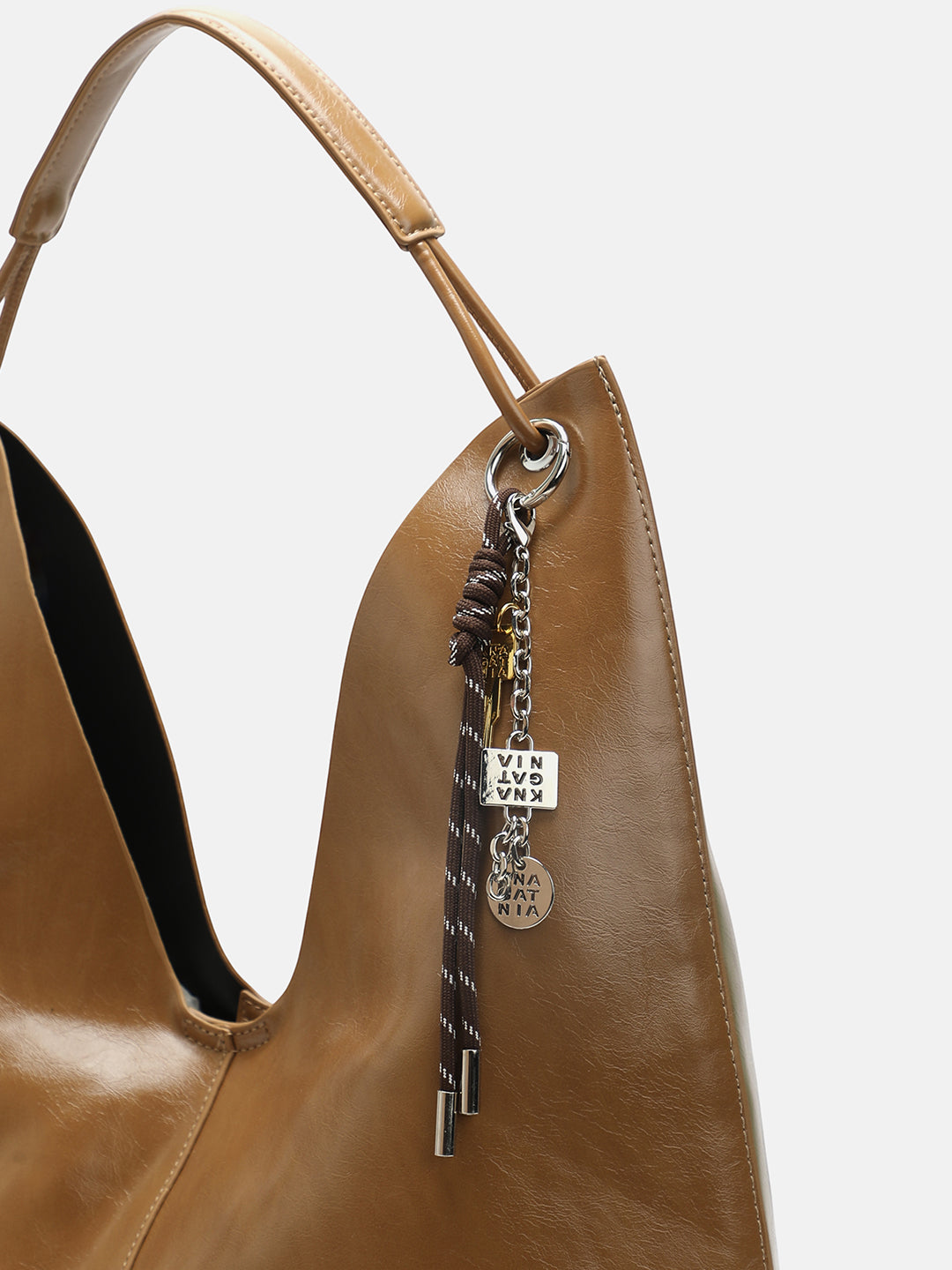 The Large Dayscape Hobo Bag With Pouch - Khaki Beige