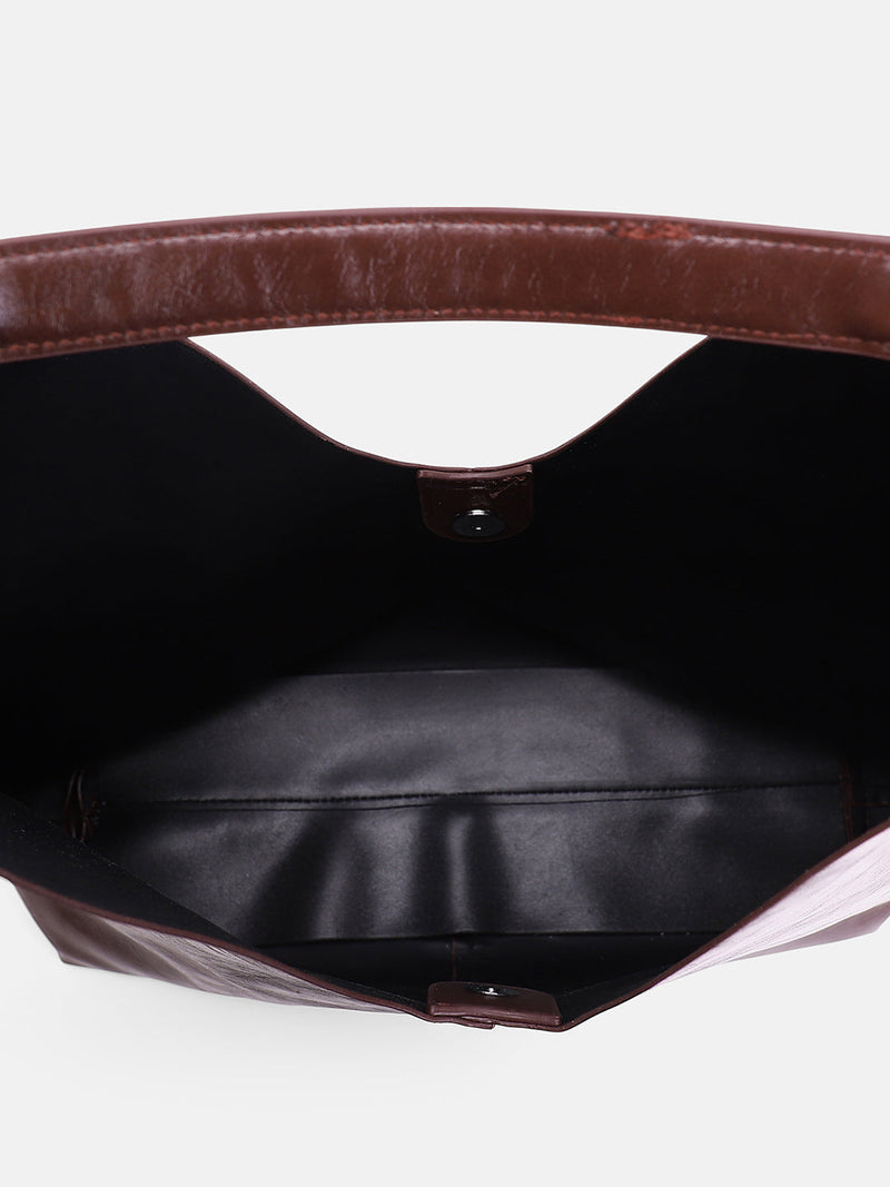 The Large Dayscape Hobo Bag - Coffee Brown
