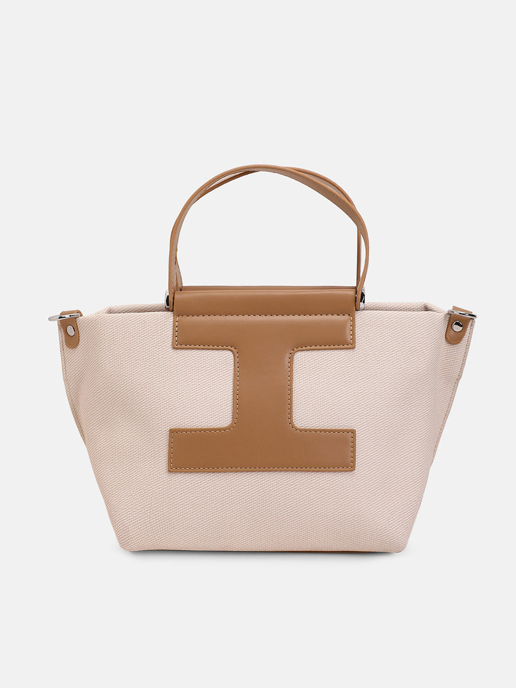 The Riviera-Daze Hand Bag - Yellow Ochre & Cream White