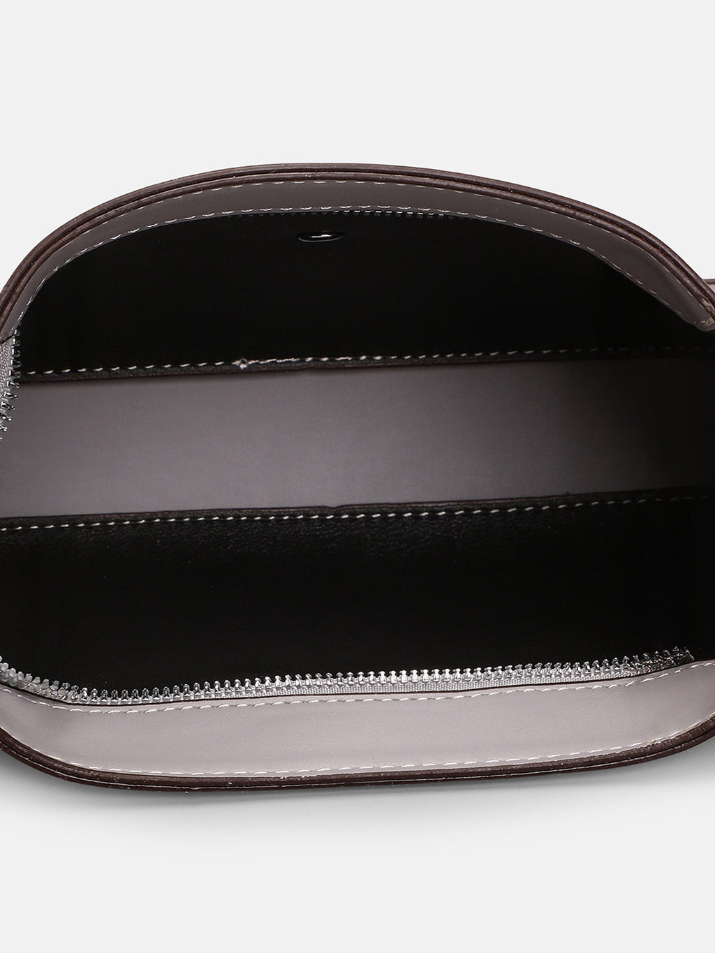 The Coilmark Asymmetric Hand Bag - Coin Grey