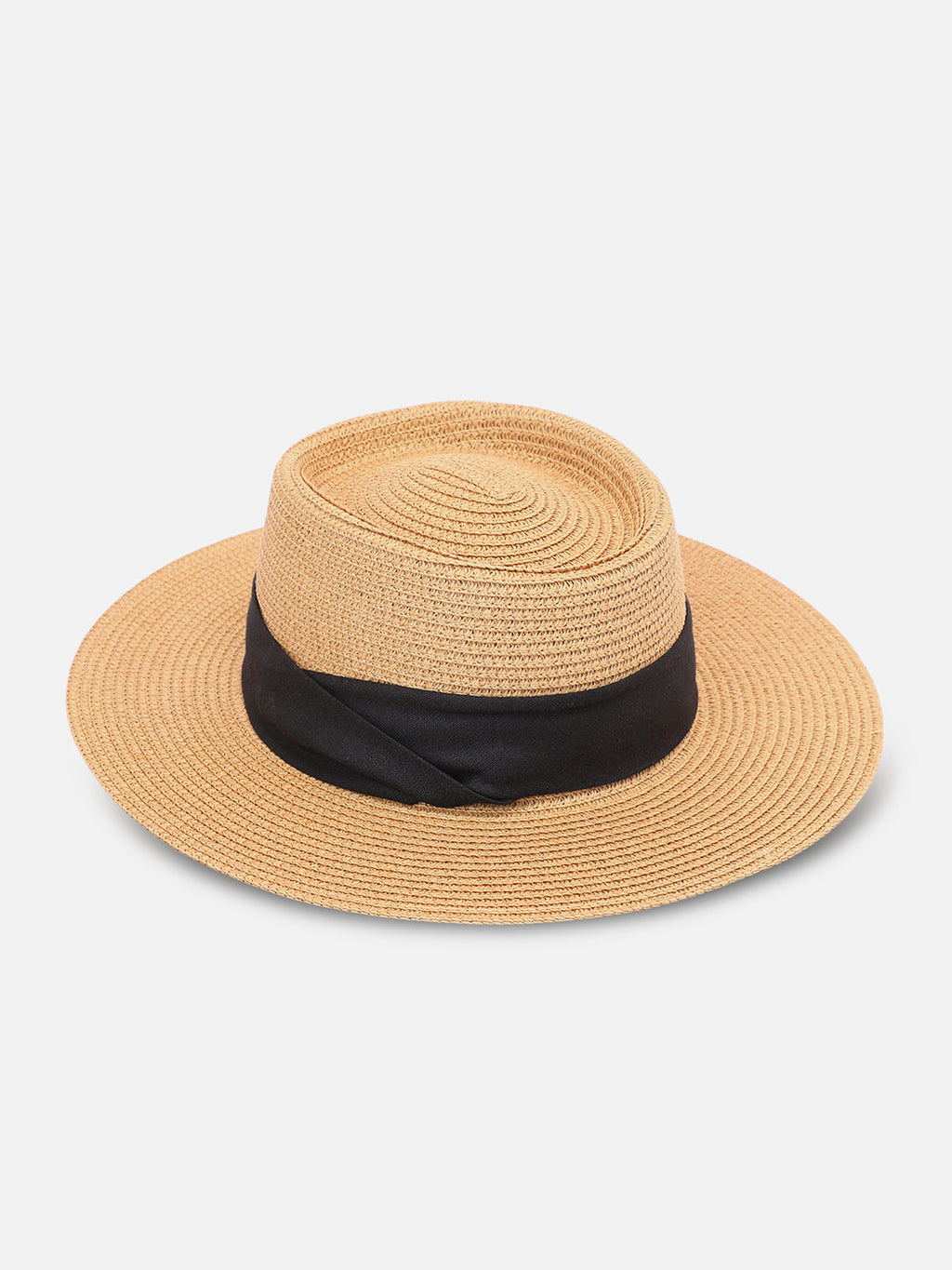 Tropez Panama Hat - Tan Brown