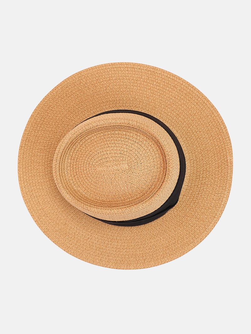 Tropez Panama Hat - Tan Brown