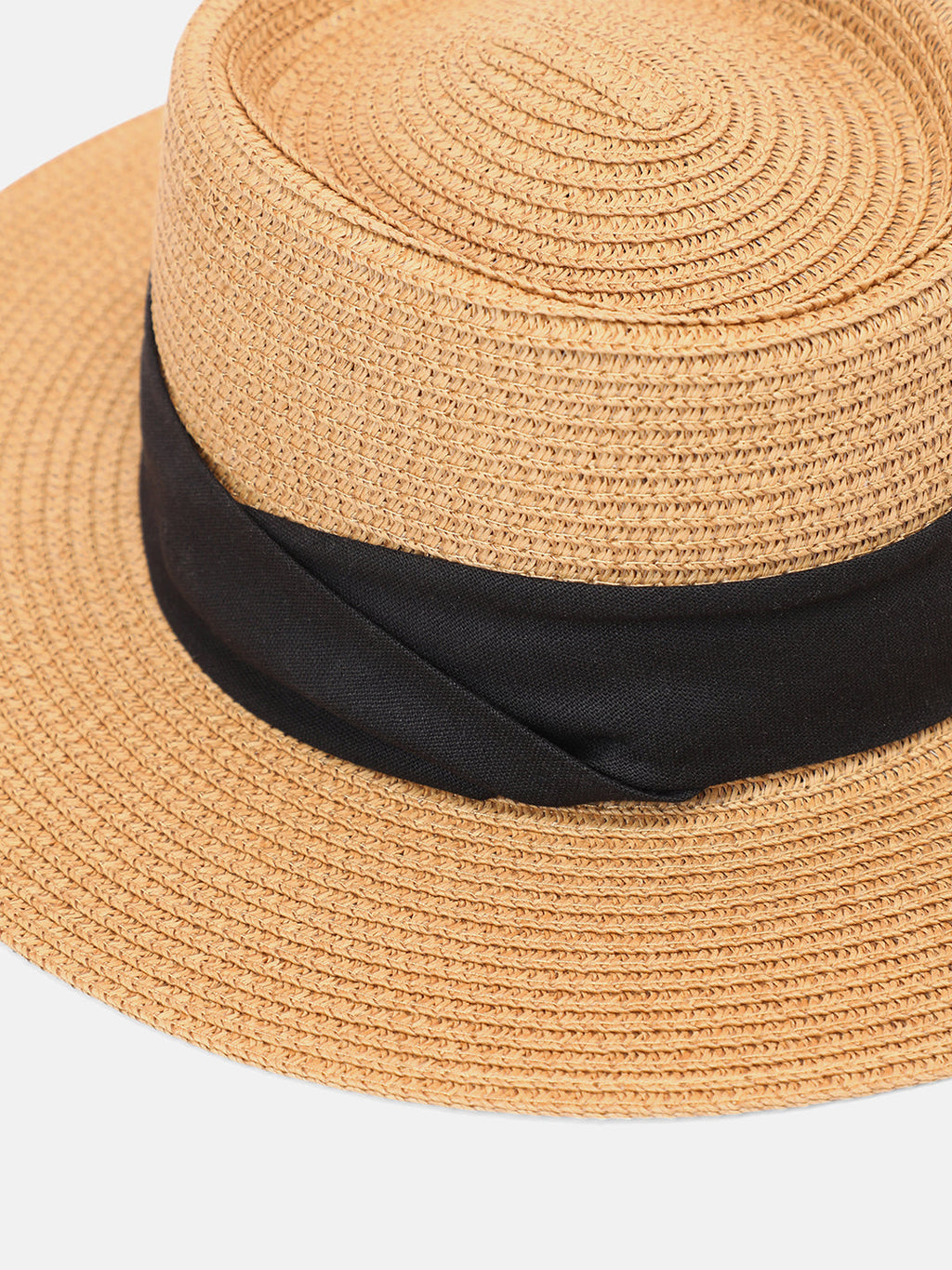 Tropez Panama Hat - Tan Brown