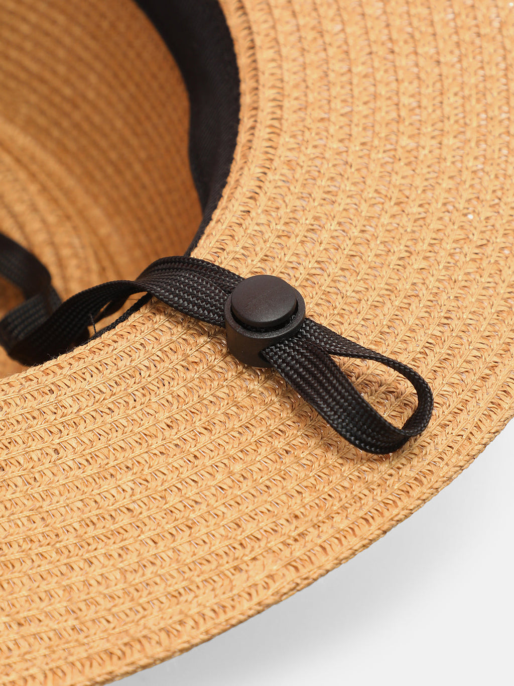Tropez Panama Hat - Tan Brown