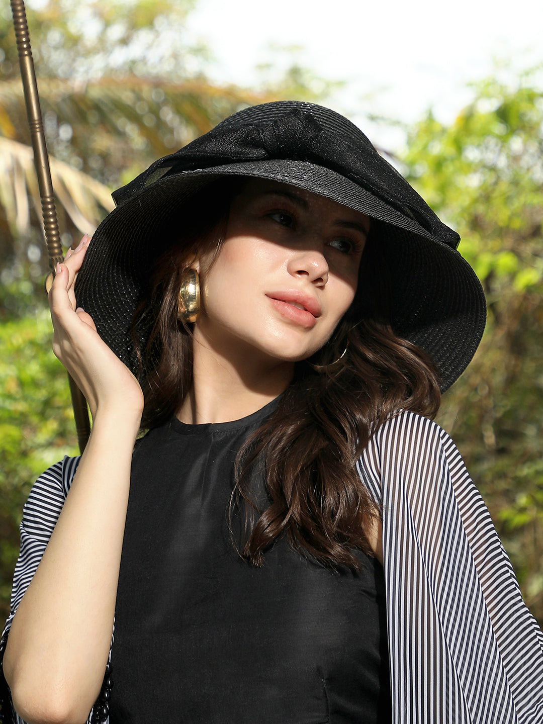 Countryside Sun Hat - Midnight Black