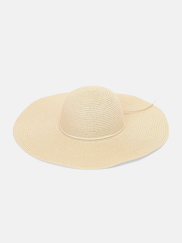 Maddalena Sun Hat - Cream White