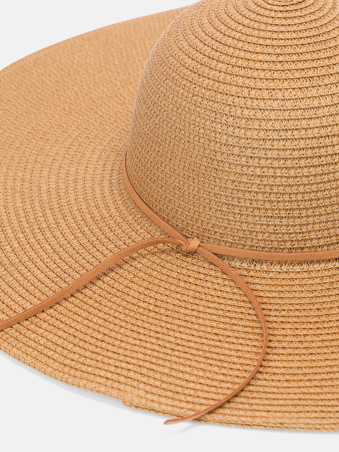 Maddalena Sun Hat - Tan Brown