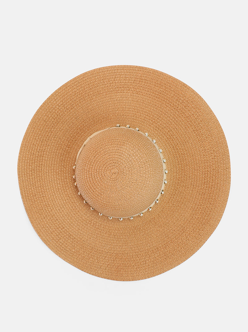 San-Vito Sun Hat - Tan Brown