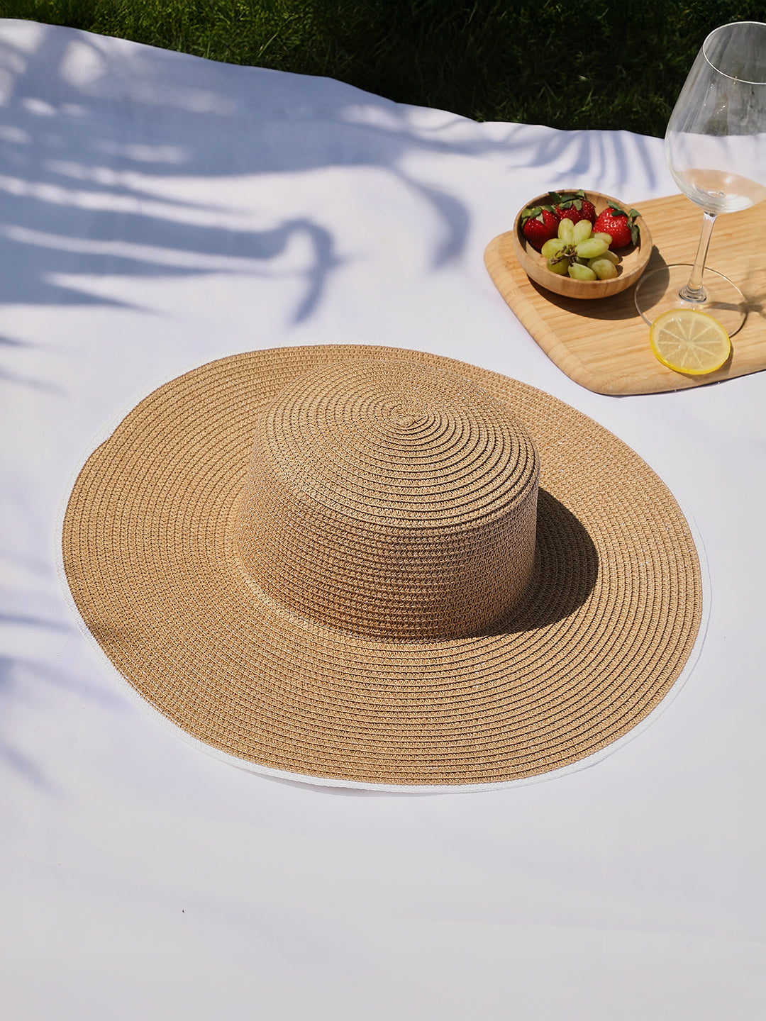 Porto Sun Hat - Tan Brown