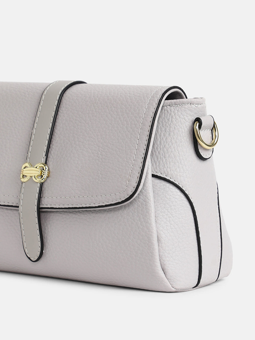 The Agnes Sling Bag - Ecru White