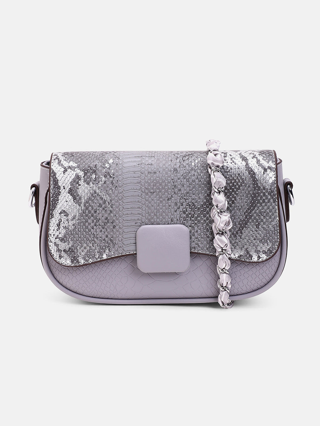 The Coilmark Curve Hand Bag - Moon Grey