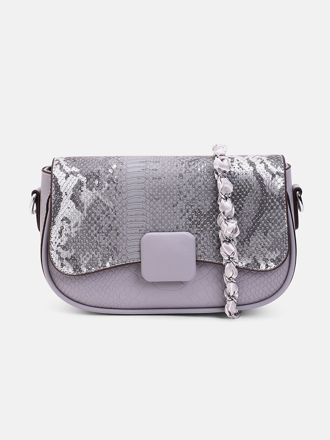 The Coilmark Curve Hand Bag - Moon Grey