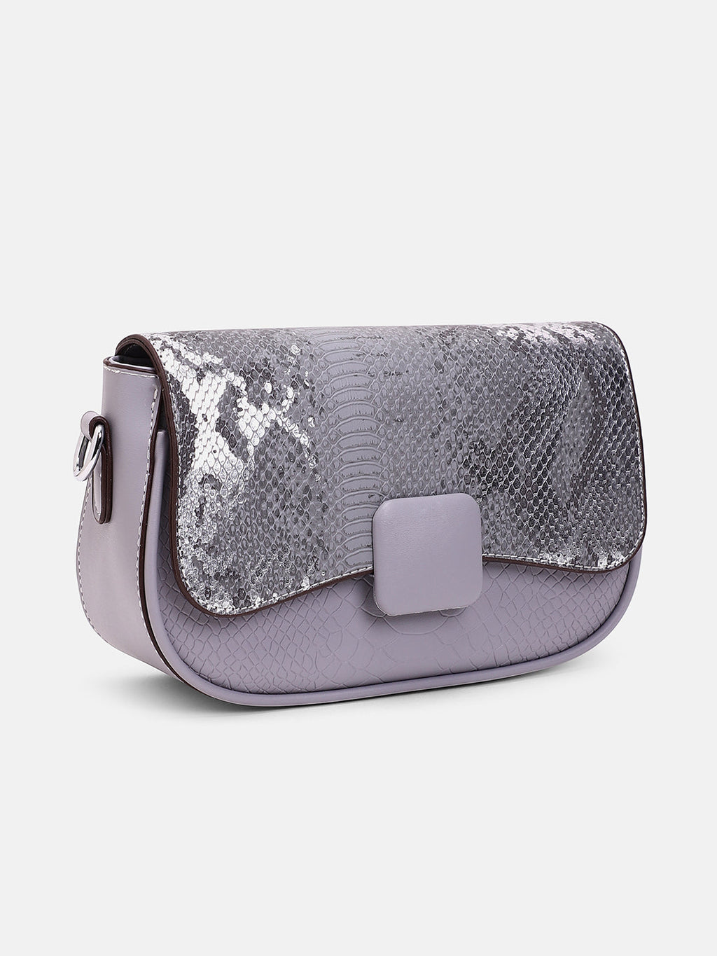 The Coilmark Curve Hand Bag - Moon Grey