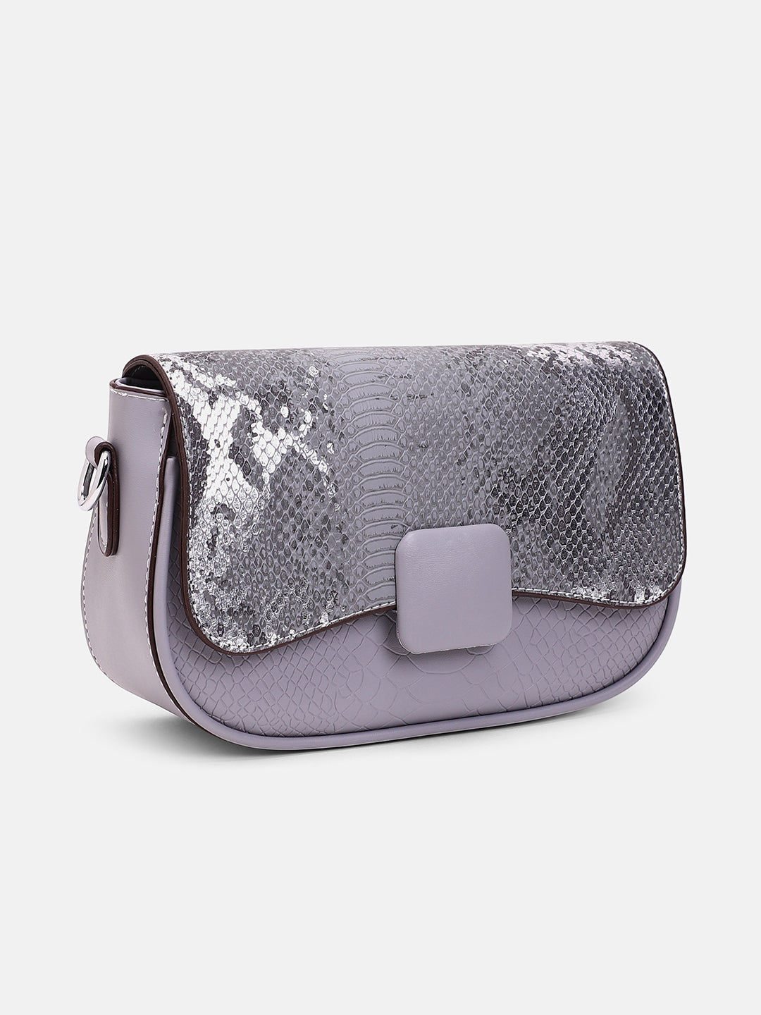 The Coilmark Curve Hand Bag - Moon Grey