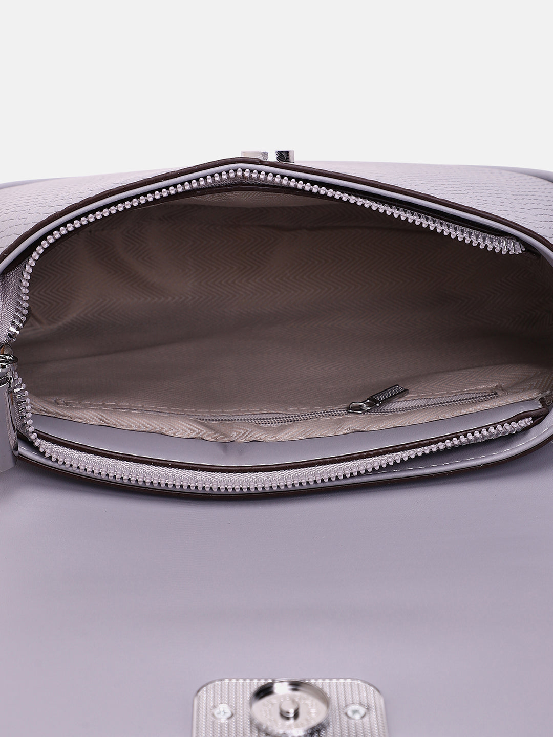 The Coilmark Curve Hand Bag - Moon Grey