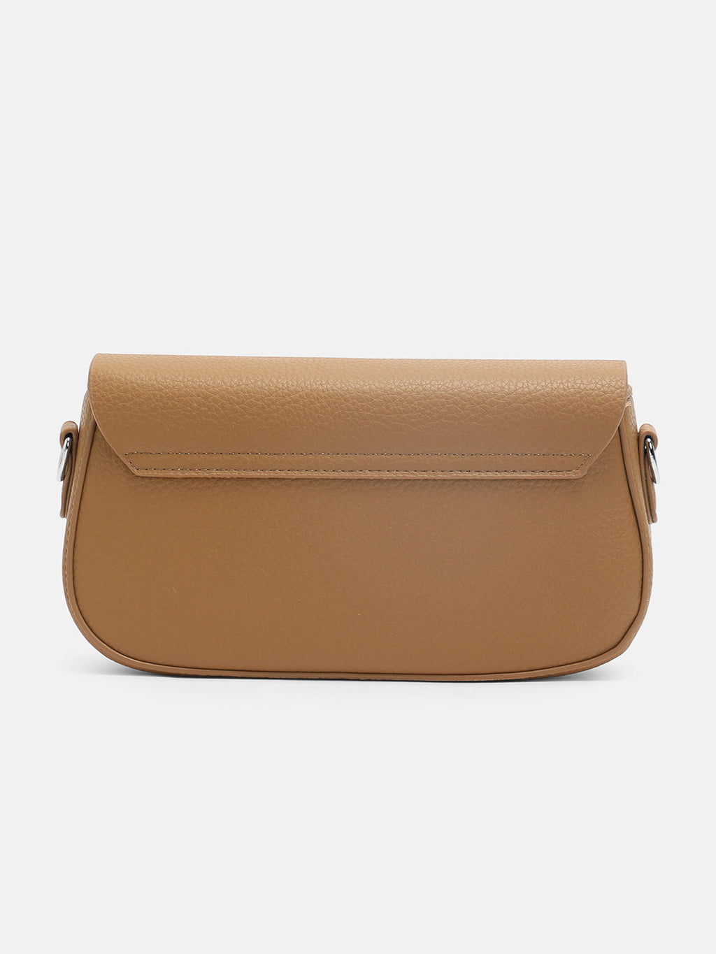 The Overlap-Curve Sling Bag With Pouch - Tan Brown