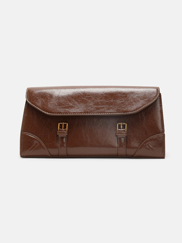 The Coreline Satchel Bag - Mocha Brown