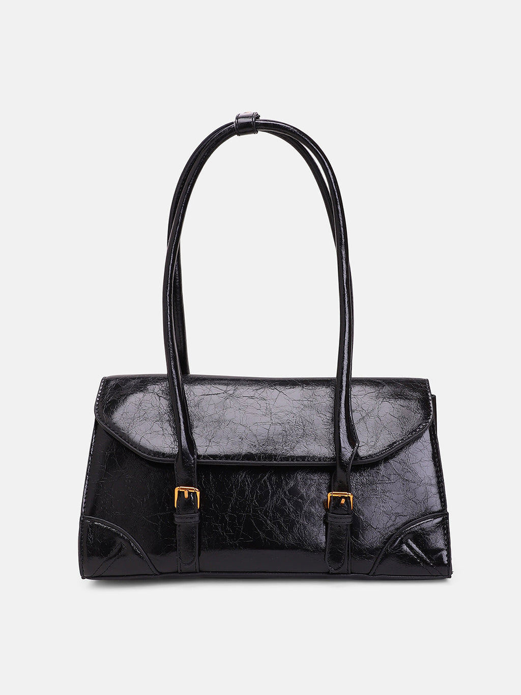 The Coreline Satchel Bag - Onyx Black