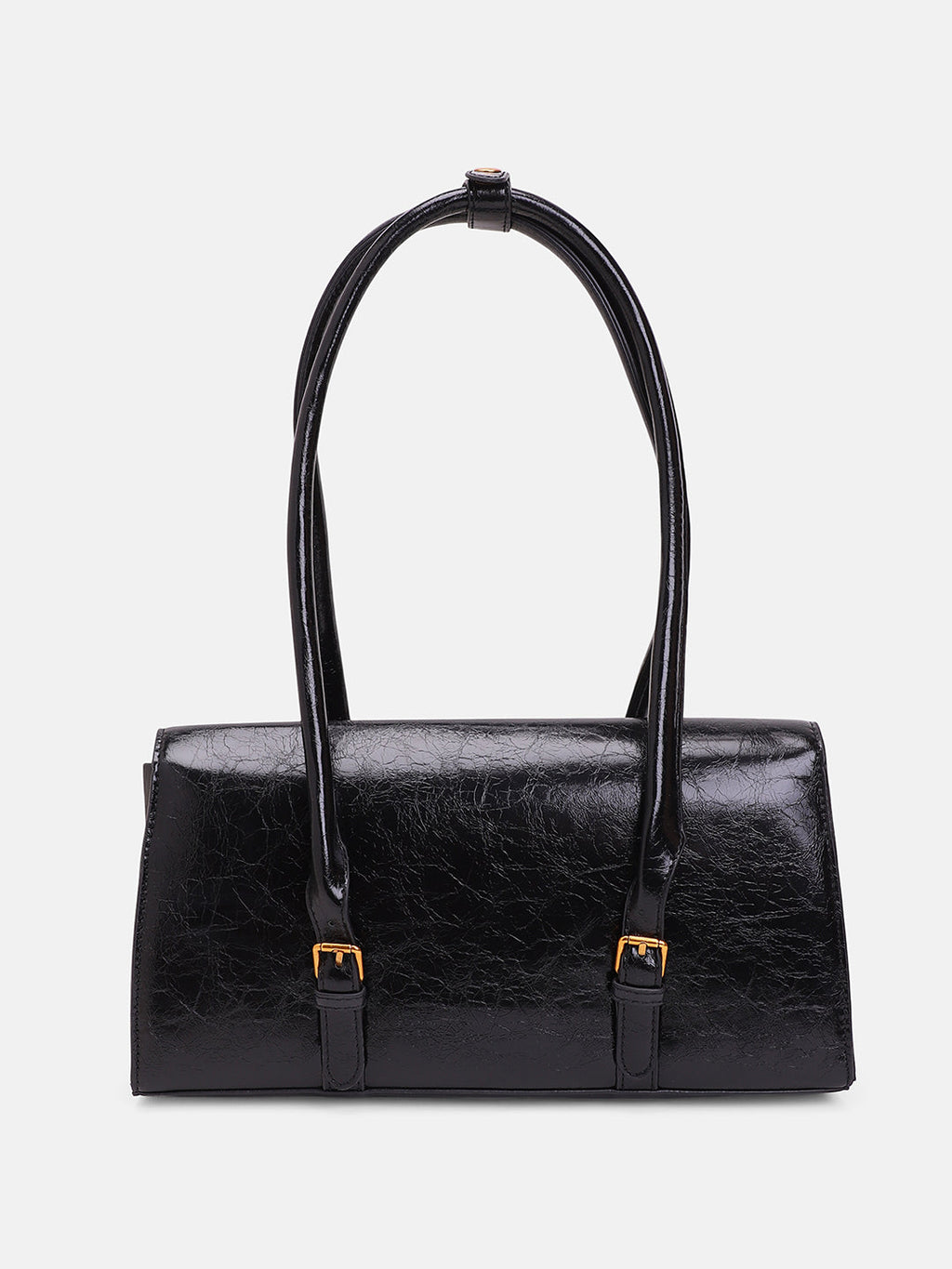 The Coreline Satchel Bag - Onyx Black