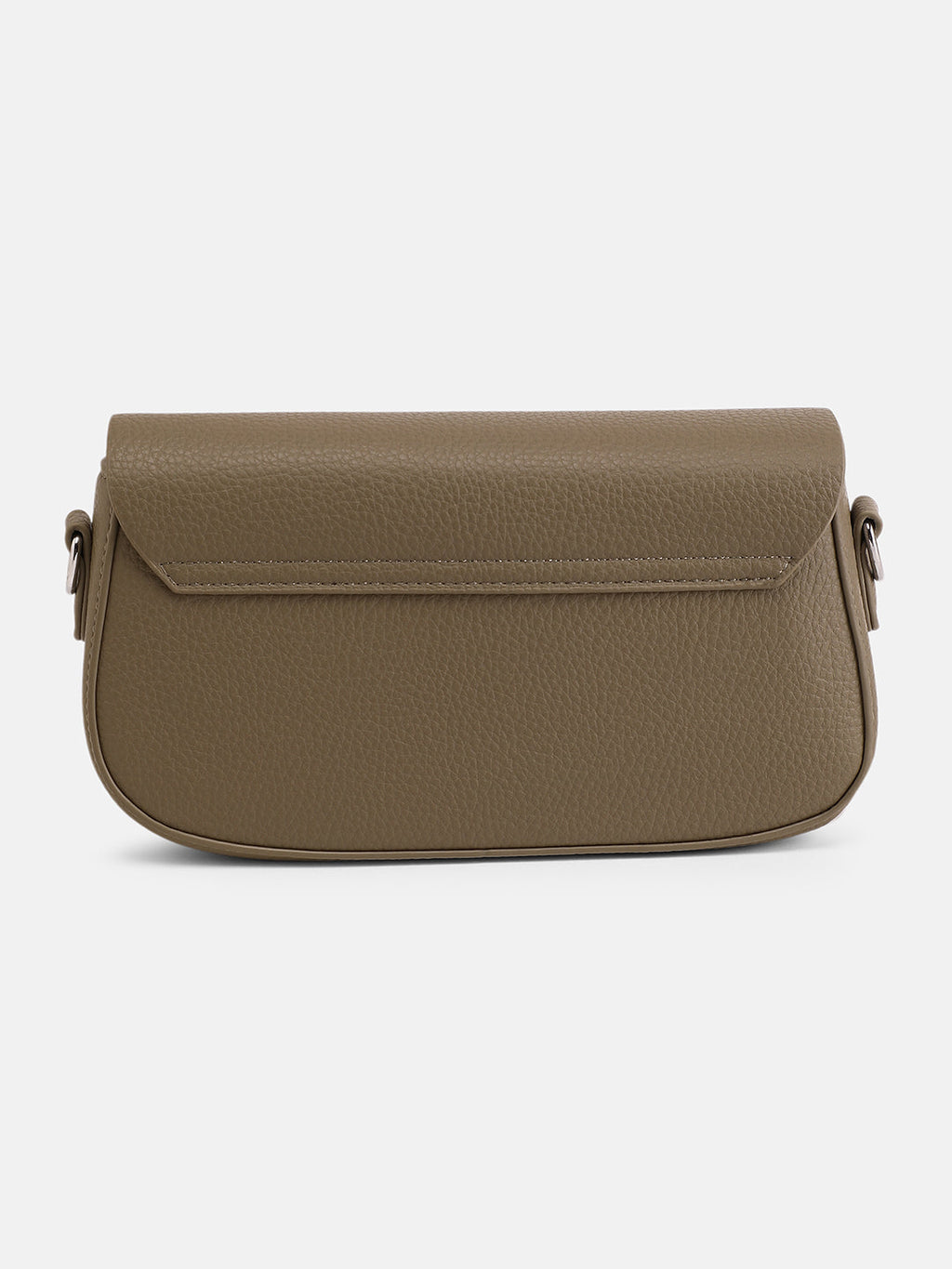 The Overlap-Curve Sling Bag - Olive Green