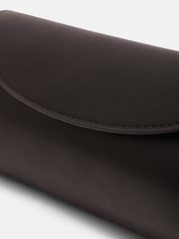 The Edge-Fold Sling Bag - Onyx Black