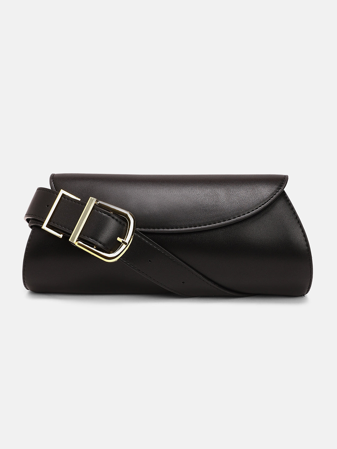 The Edge-Fold Sling Bag - Onyx Black