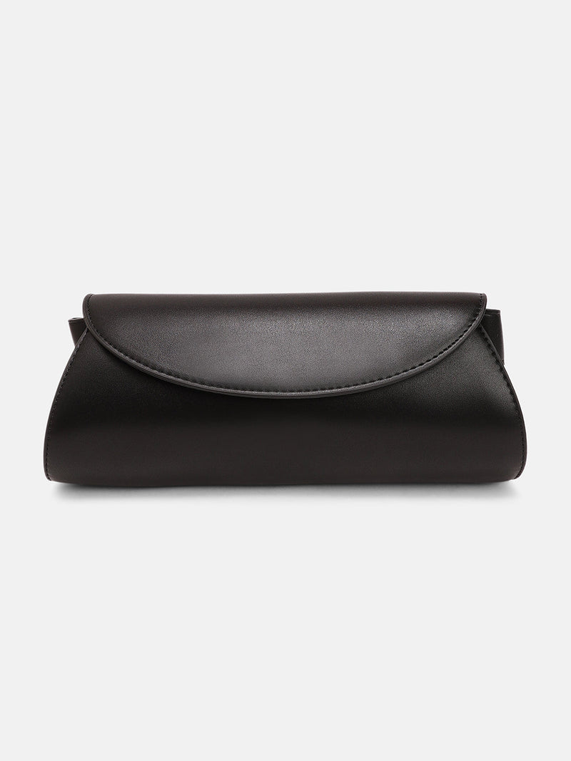 The Edge-Fold Sling Bag - Onyx Black
