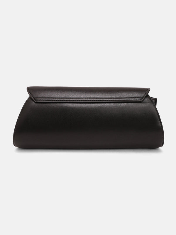 The Edge-Fold Sling Bag - Onyx Black