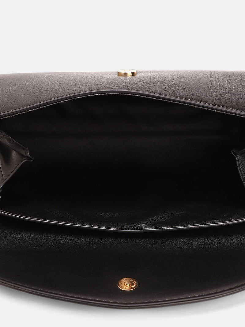 The Edge-Fold Sling Bag - Onyx Black