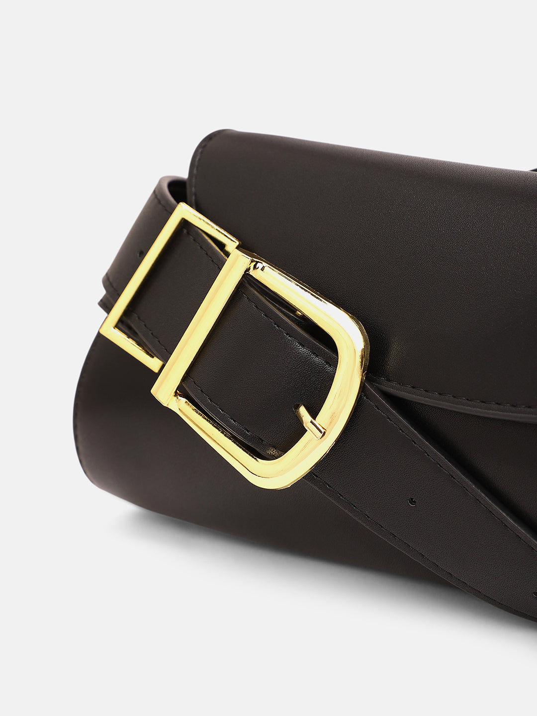 The Edge-Fold Sling Bag - Onyx Black