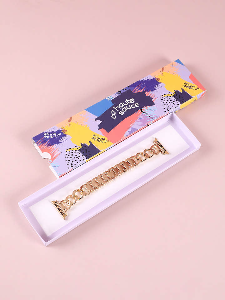 Chainlink Watch Strap - California Gold