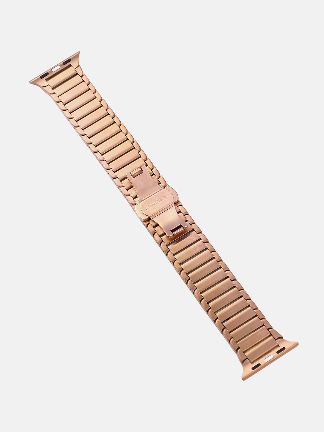 Ribbed Watch Strap - Antique Gold