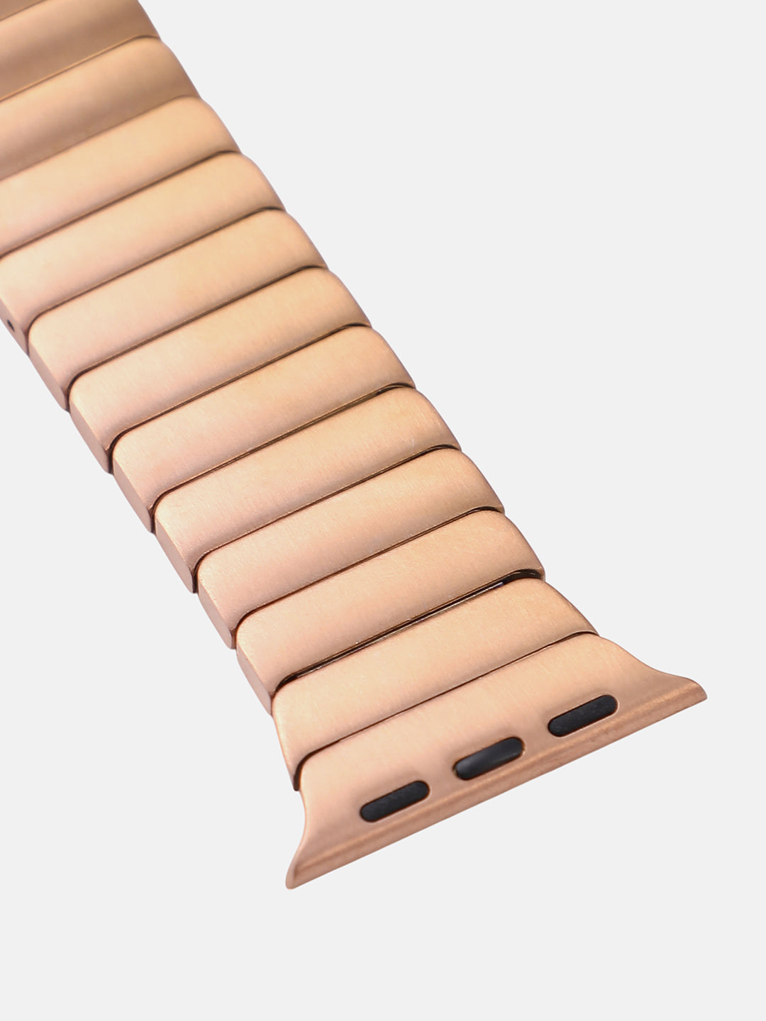 Ribbed Watch Strap - Antique Gold