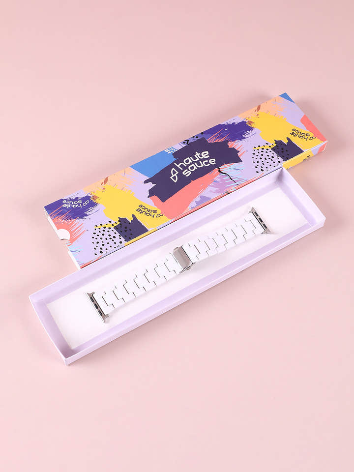 H-Link Watch Strap - Chalk White