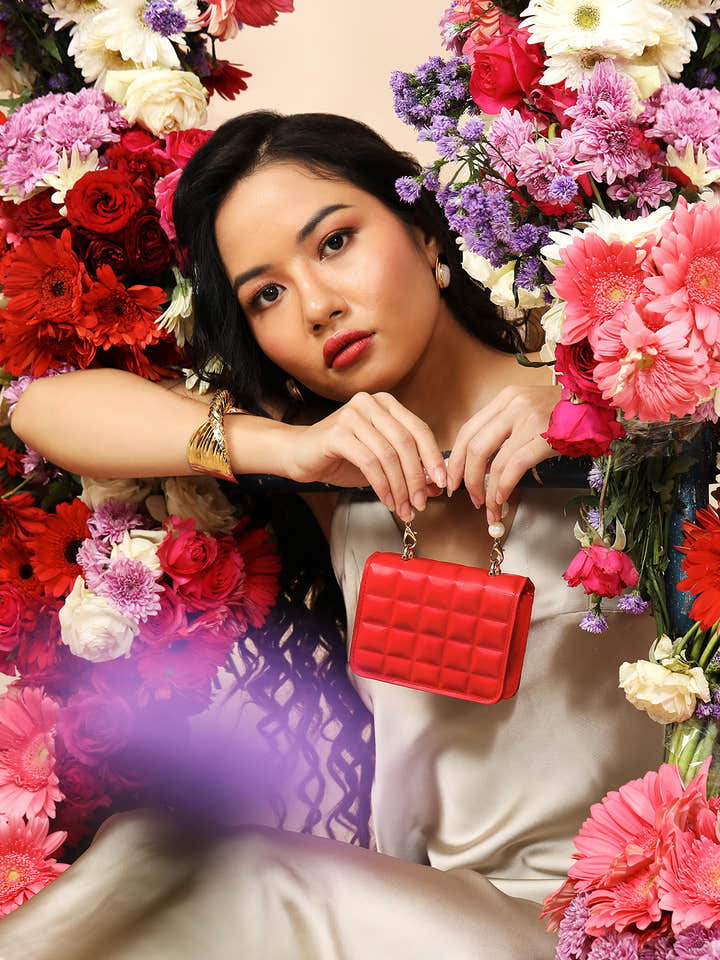 Bold & Beautiful Red Mini Bag