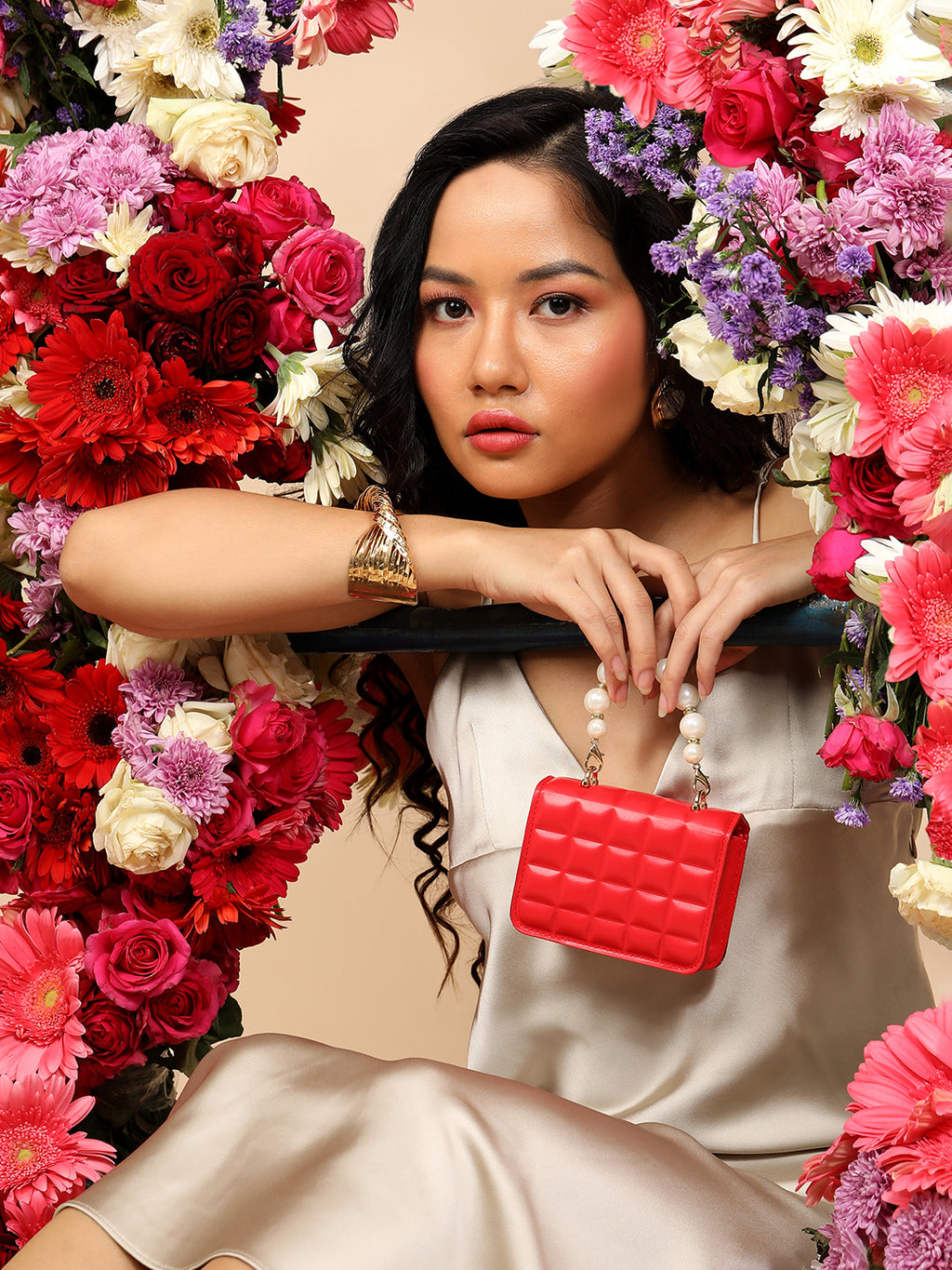 Bold & Beautiful Red Mini Bag