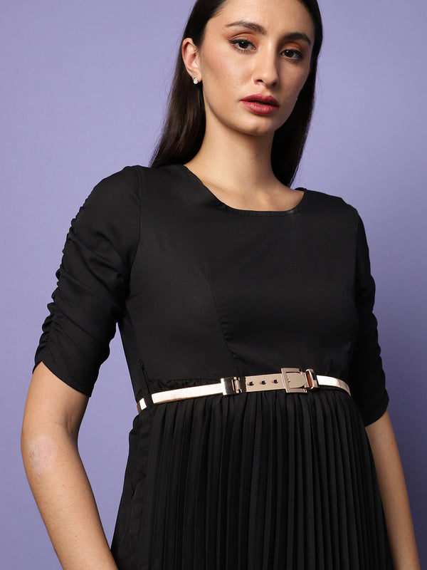 Gold Solid Waist Belt