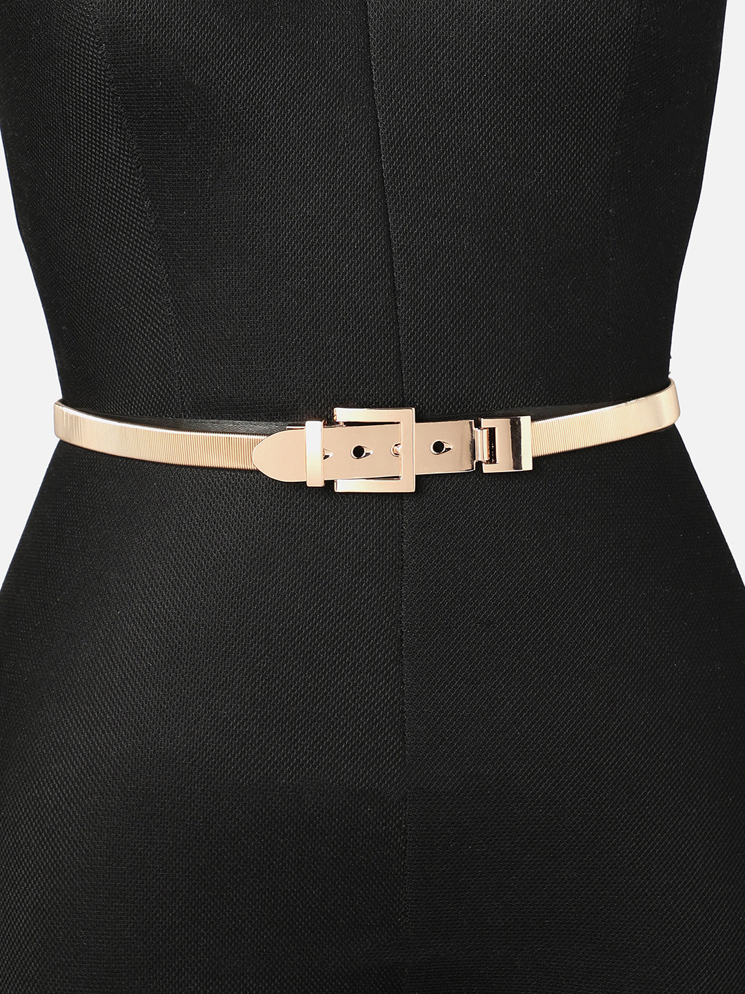 Gold Solid Waist Belt