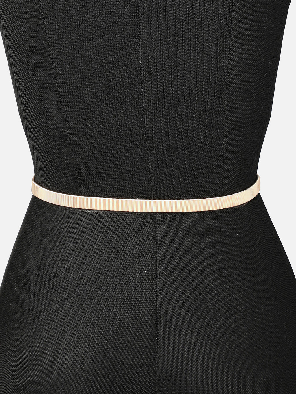 WOMEN GOLD SOLID WAIST BELT