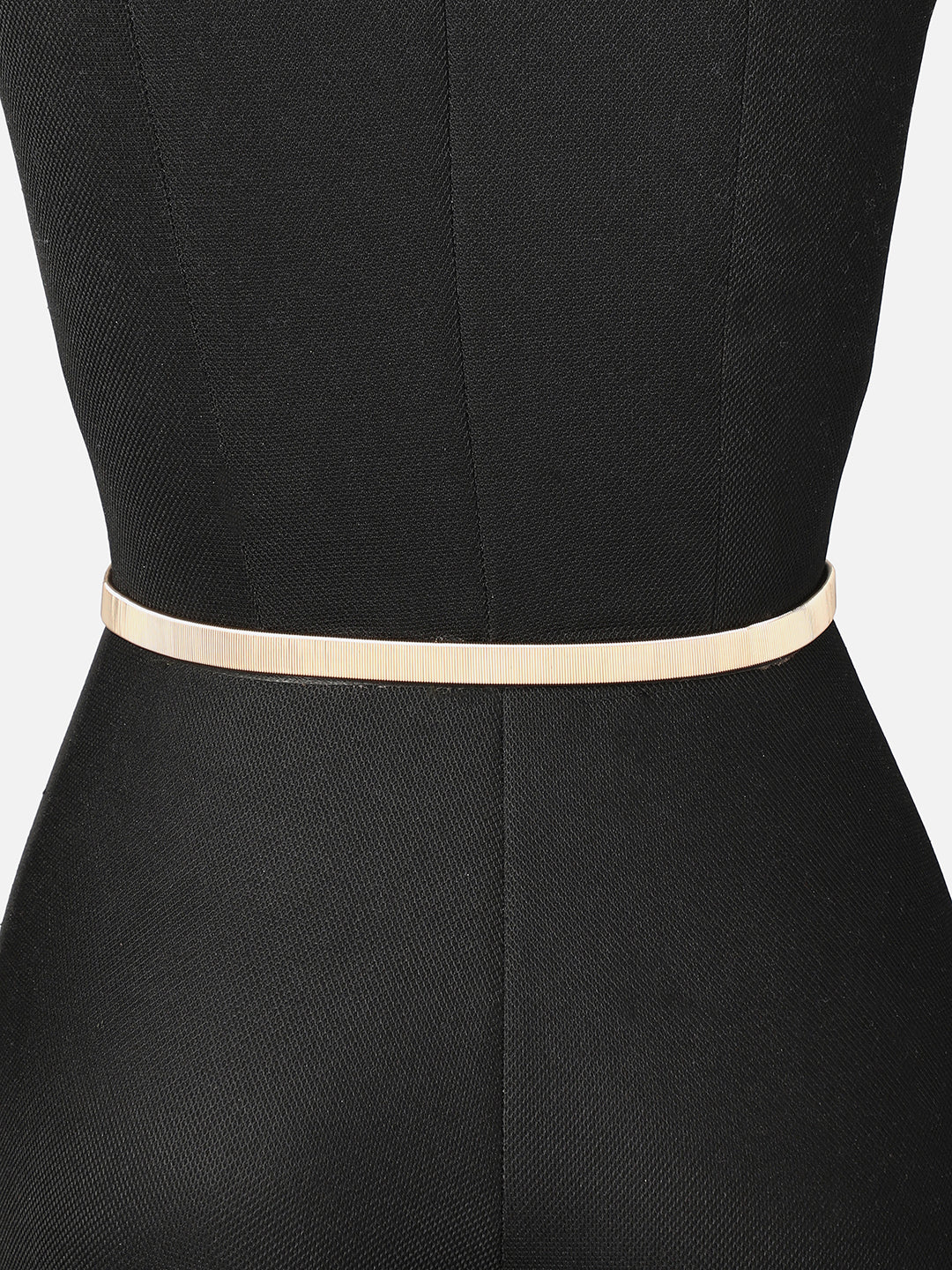 WOMEN GOLD SOLID WAIST BELT